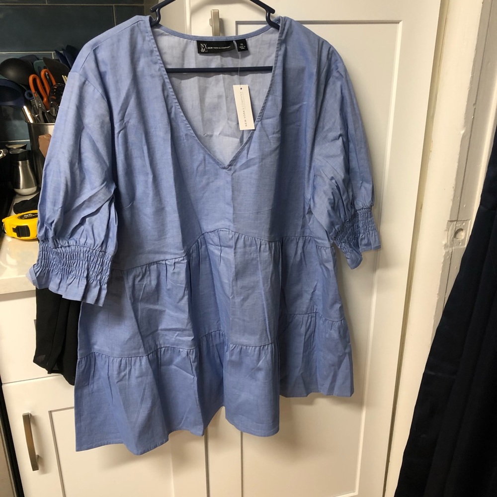 Chambray Blouse